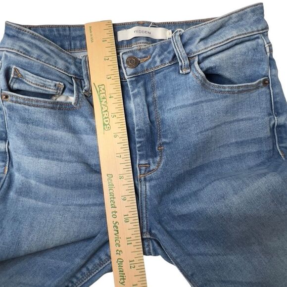 HIDDEN RAW HEM SKINNY JEAN size 27 - Picture 13 of 15